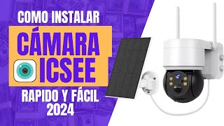 ICSEE CAMERA | SETTING UP AND SHARING THE ICSEE SOLAR CAMERA: EASY AND FAST METHOD 2024 screenshot 1
