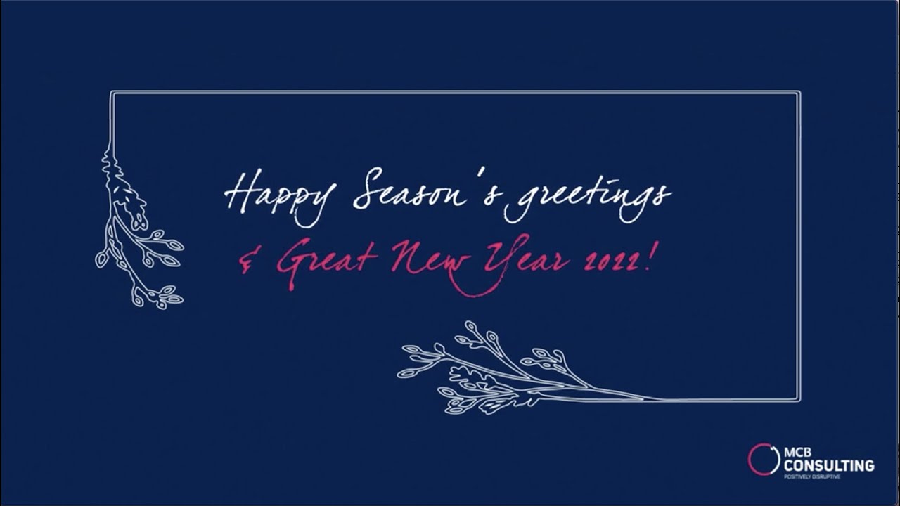 MCB Consulting's Seasons Greetings 2021 - YouTube