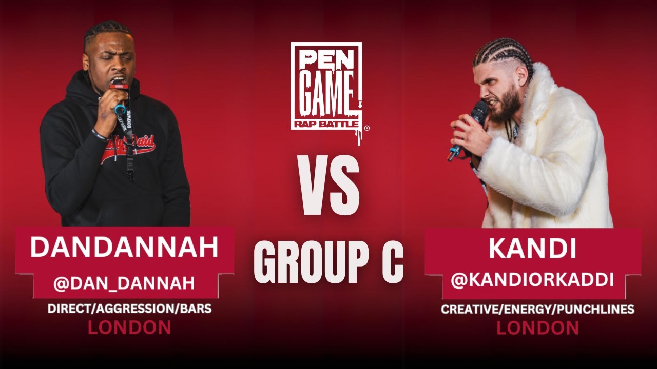 DAN DANNAH vs KANDI | PenGame Rap Battle 2024 - YouTube