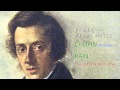 Relaxing Piano Music of Chopin + Rain @ 432Hz