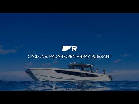 Cyclone : radar Open Array puissant pour une vision inégalée en mer