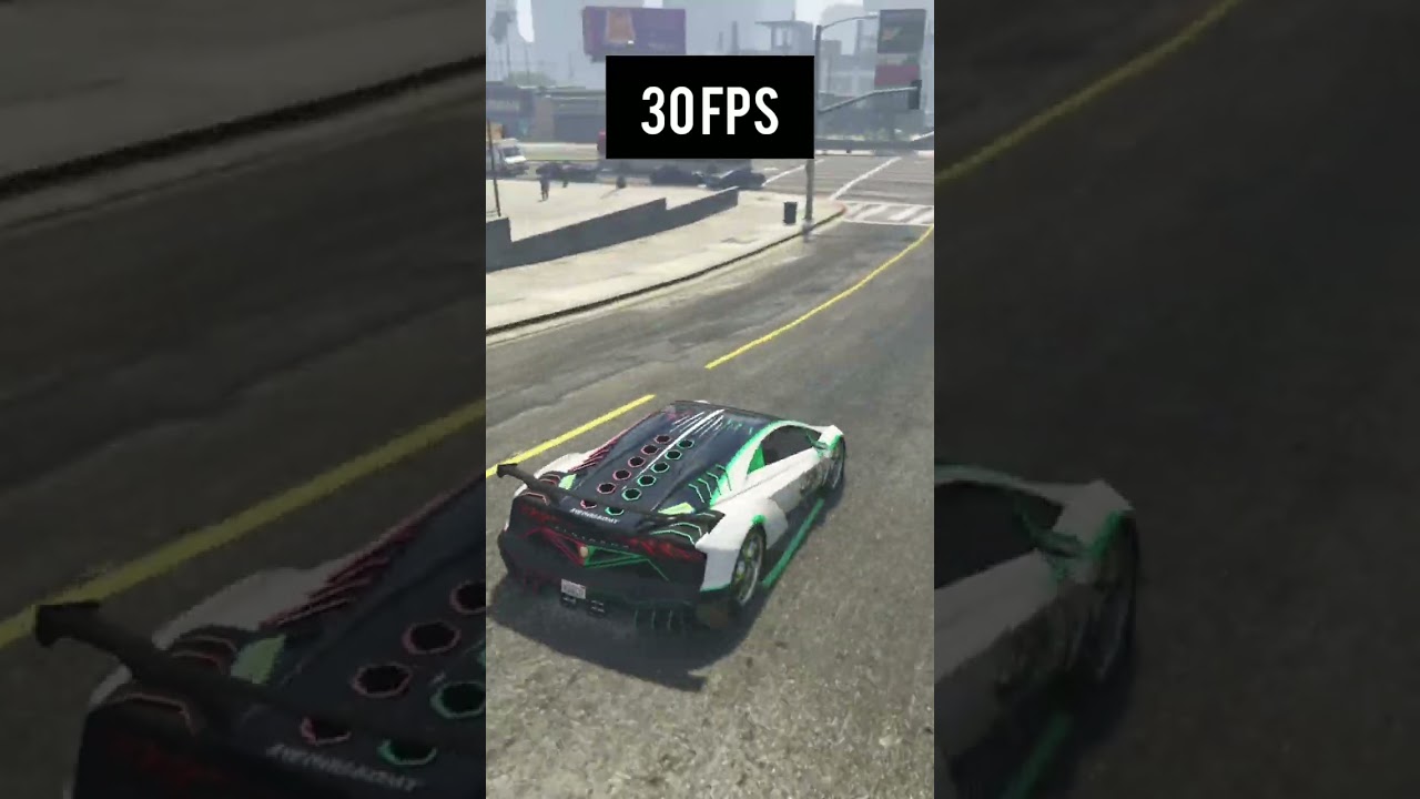 15 FPS VS 30 FPS VS 60 FPS GTA 5 