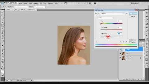 How to change hair color using Adobe photoshop cs4
