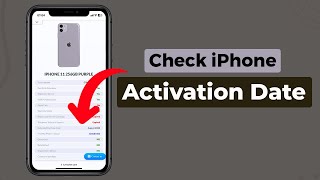 How to Check Purchase date on iphone | Check iPhone Purchase date | Apple info