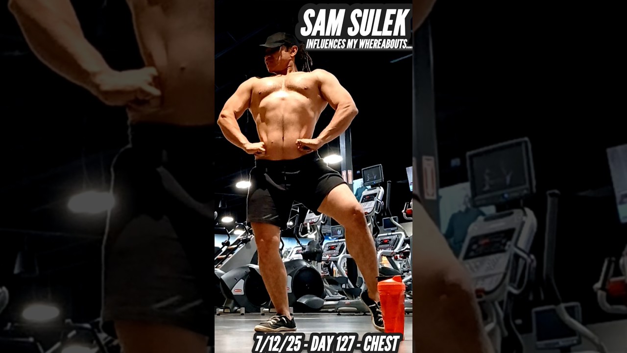 Rest-pause focused Sulek-based intense chest workout. Day 127 of toeing the Sam Sulek line