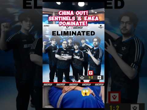 VALORANT at EWC 2025: Group Stage Finale! 🔥 China OUT, EMEA & Sentinels March to Playoffs!