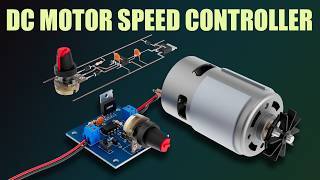Control DC Motor Speed with This Simple Circuit | 555 Timer & PWM | MOSFET Circuit
