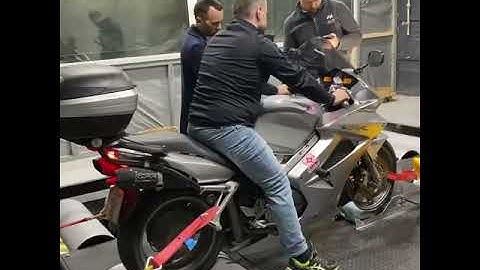 Two wheeler chassis dynamometer