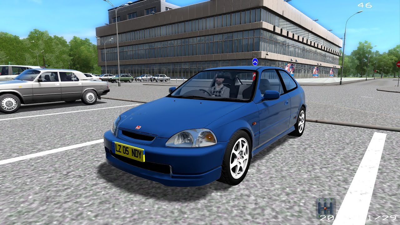 City Car Driving 1.4 1997 Honda Civic TypeR Cruise G27