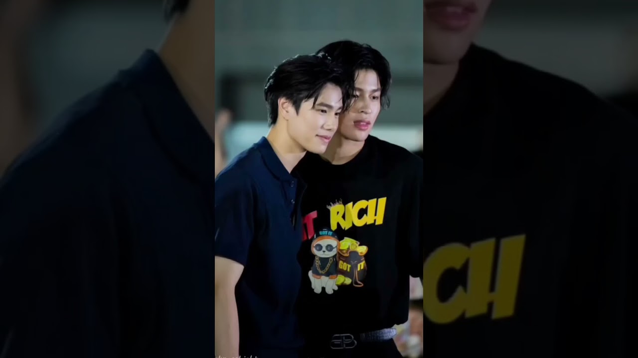 leaving 'NO,SPACE' between them every single time🤭 #pondphuwin #phuwintang #pondnaravit🧡🤍
