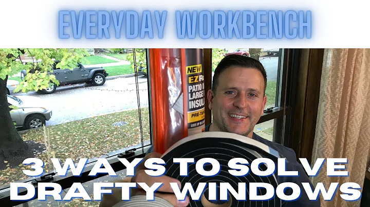 Drafty window solutions, How to Insulate Windows and Using Caulk Cord and Rope Caulk on your windows