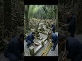 Japanese Cemetery Cleanup Timelapse | Peaceful &amp; Satisfying Restoration #japan #timelapse #viral