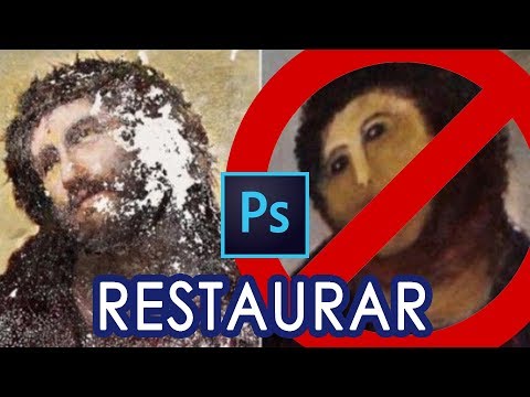 Cómo RESTAURAR UNA FOTO ANTIGUA con Photoshop CC /Tutorial