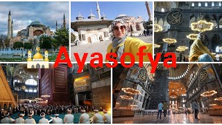 ?visiter Ayasofia camii? آيا صوفيا من أهم كنيسة في العالم لاجمل مسجد باسطنبول?⛪