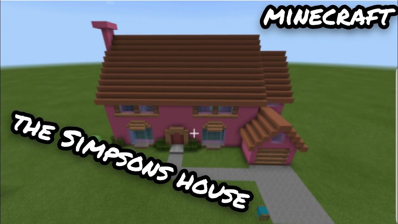 How to build The Simpsons House in minecraft