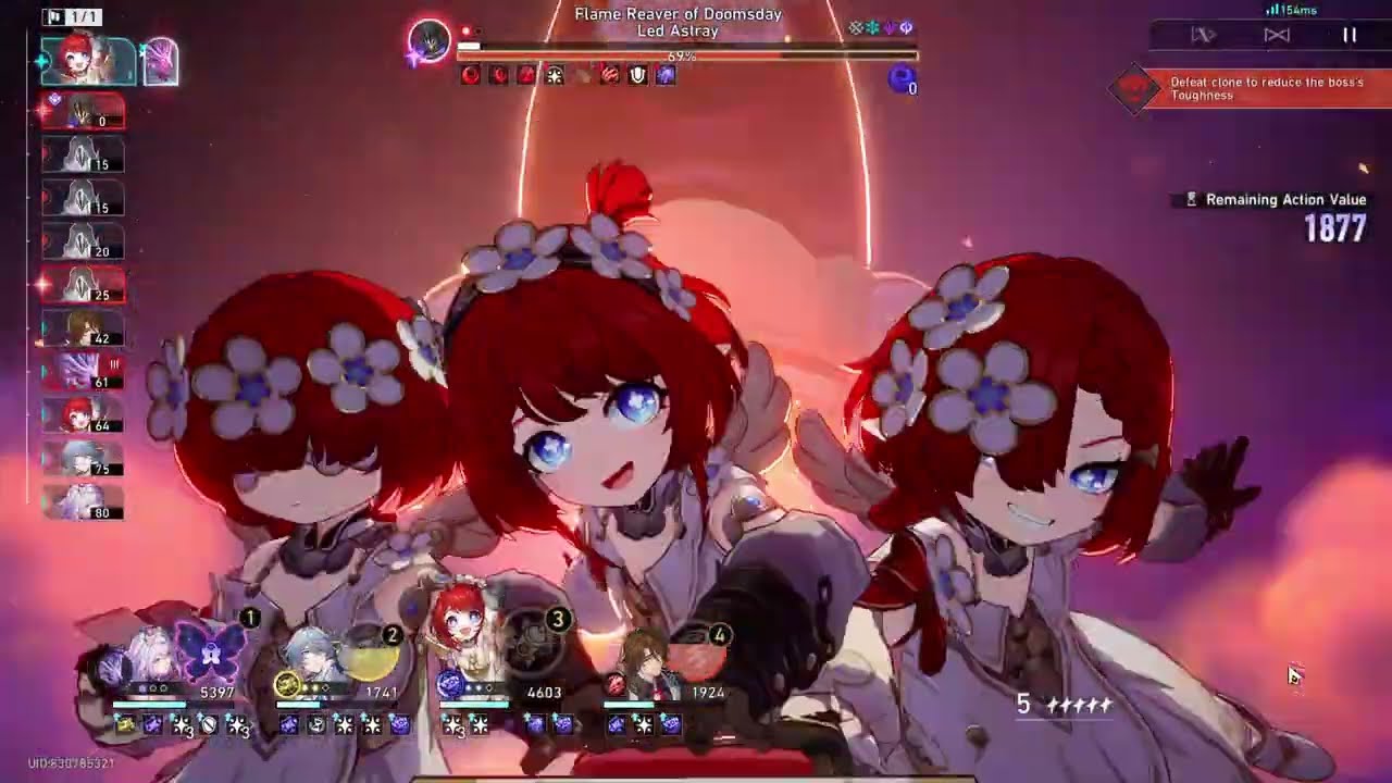 Castorice Flame Reaver 3877pts No Hyacine