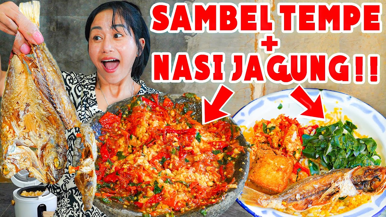 TOMBO ATI KANGEN EMAKKU, NGEMPLOK SAYUR KELOR + IKAN ASIN!!