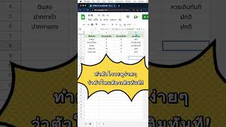 วิธีทำ highlight สีแบบอัตโนมัติ!! ใน Google Sheets