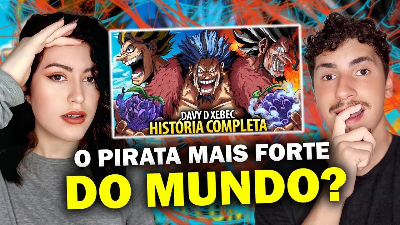 REACT A HISTÓRIA COMPLETA DE ROCKS D XEBEC - O PIRATA MAIS FORTE DE ONE PIECE!