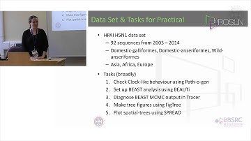 1. Phylogenetics & Phylogeography Practical - Overview