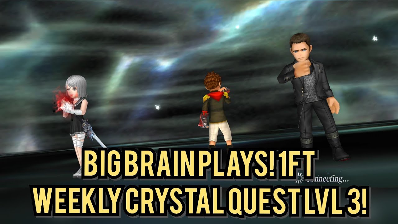 Big Brain Plays! Lvl3 Weekly Crystal Quest (Rubicante SHINRYU) [DFFOO GL]