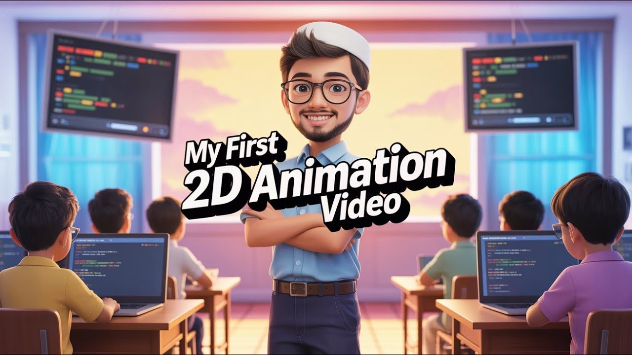 My FirsT 2D Animation Video - YouTube