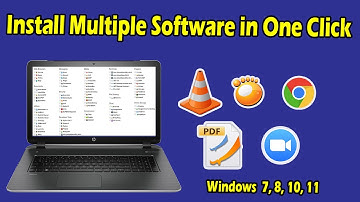 How to Install Multiple Software in One Click Online | Ninite utilities download for windows 11