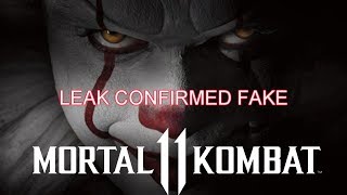 Mortal Kombat 11 Roster Leak Confirmed Fake by Series Creator