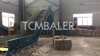baling newspaper with a downstroke baler screenshot 2