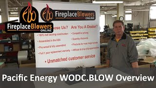 Обзор комплекта воздуходувки для камина Pacific Energy WODC.BLOW