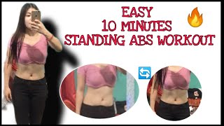 Pampaliit Ng Tiyan Easy 10 Minutes Standing Abs Workout.