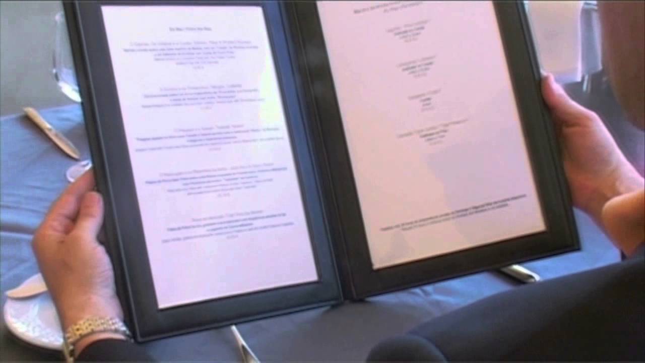 Modelos de cartas de restaurantes