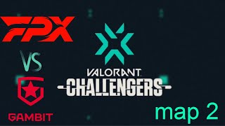 FunPlus Phoenix vs Gambit Esports - Challengers EMEA - Stage 2 Main Event (map 2)