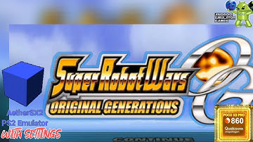 Super Robot Wars OG Gameplay AetherSX2 ( PS2 Emulator ) with Settings