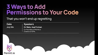 3 Ways to Add Permissions to Your Code You Won’t Regret