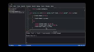 Auto-complete in Cake IDE 0.15.5 , rename, find declaration, find definition and find usage...