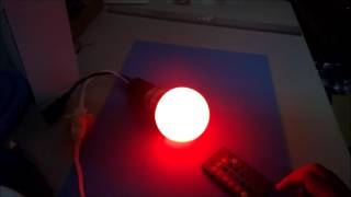 LED電球 E26 口金 リモコン簡単操作 調光 調色