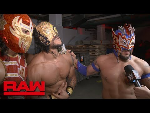 Lucha House Party want Lars Sullivan: Raw Exclusive, May 20, 2019