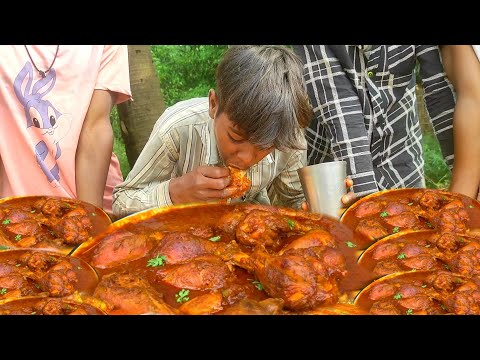Spicy BUTTER CHICKEN  MEAT EATING AND WIN RUPAY 1700₹CASH,बटर चिकेन मीट खाओ1700₹ जीत कर जाओ।