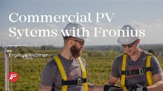 webinar: commercial pv systems with fronius