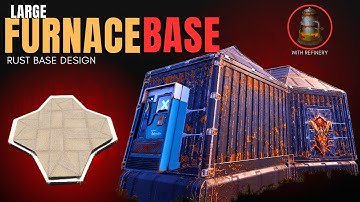 RUST BASE DESIGN - LARGE FURNACE BASE