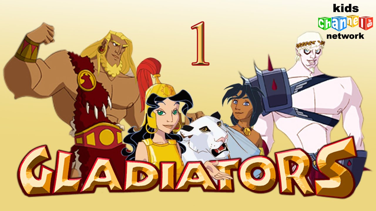 Gladiators Children s cartoon  series  episode 1 YouTube