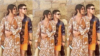 Priyanka Chopra Looks Happy in Husband Nick Jonas Arms on their Vacation in Italy