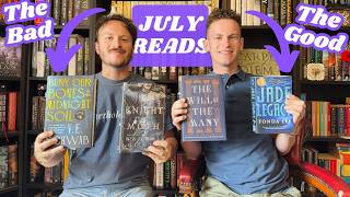 July Reads (Fantasy Titans, New Releases, Surprises Good & Bad) + News