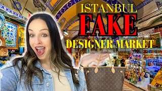 CRAZY Market Spree in ISTANBUL, TURKEY GRAND BAZAAR (Fake Designer)🇹🇷