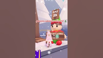 Advent calendar day 25! :) 🎄 #roblox #adventcalander #winterupdate #adoptme #mrwhiskerpips