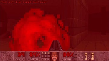Master Levels for Doom 2 Map 16 Nessus: 5th Canto of Inferno Gameplay 100% Secrets 100% Kills