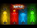 Stickman party - Tournament Mode 1234 Player random / Gameplay minigames