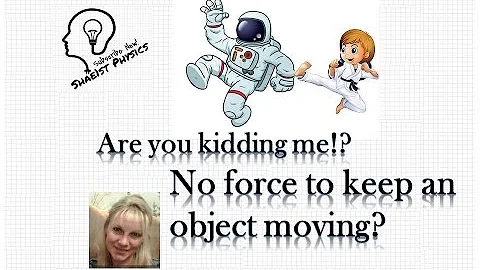 How much force is needed to keep an object moving?