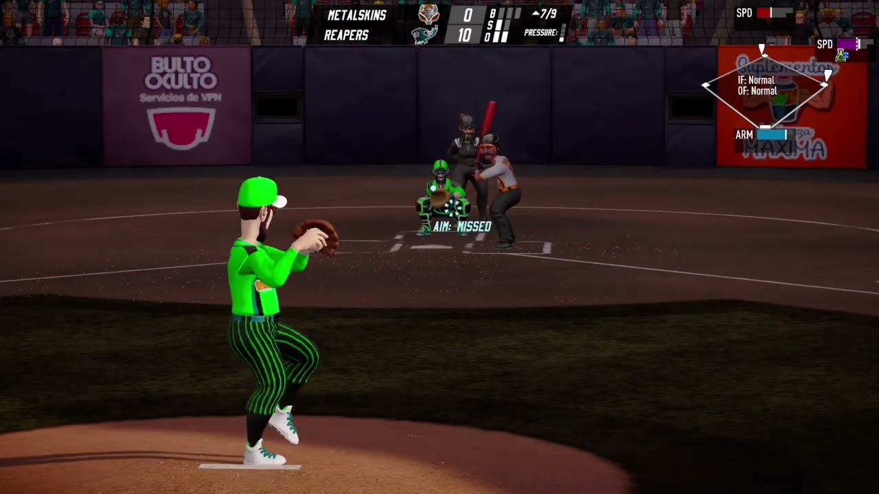 Super Mega Baseball 4 ⚾️ Evan Nuggetbuddy 3 Pitch Strikeout